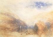 The Lauerzersee with on Mythens J.M.W. Turner